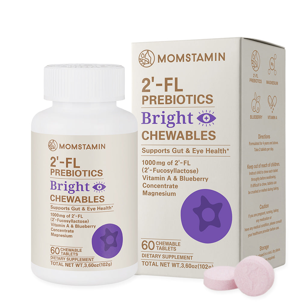 Momstamin 2-FL HMO Prebiotics Bright Chewable Tablet