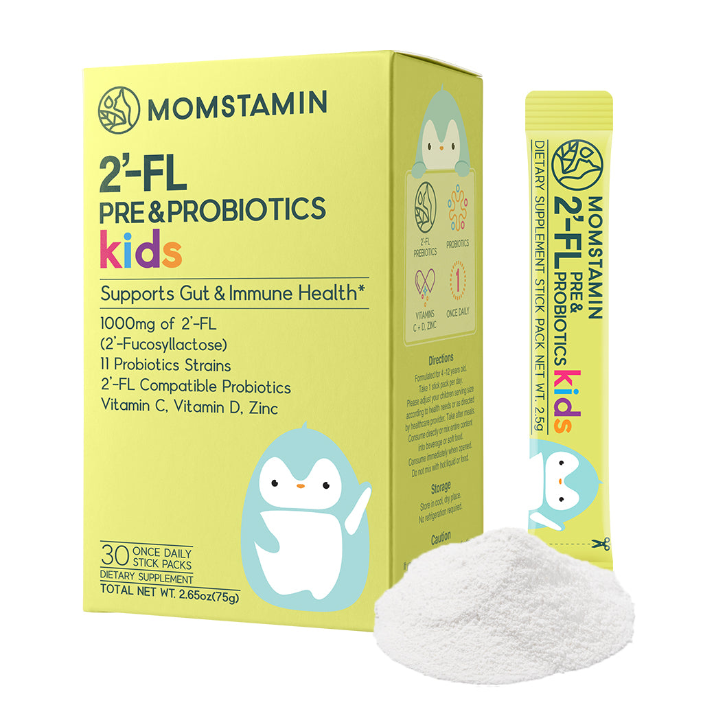 Momstamin 2'-FL HMO for Kids - 30pc Monthly Pack