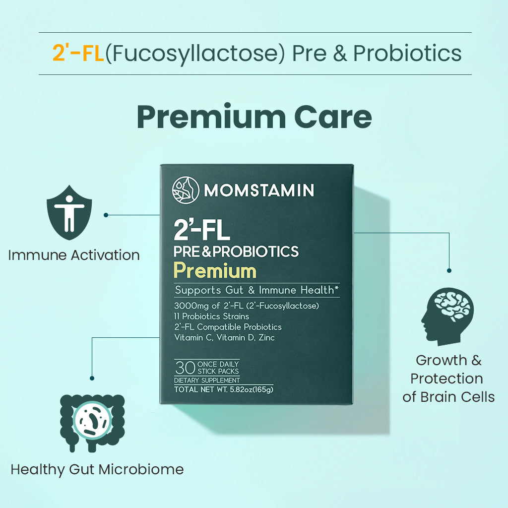 Momstamin 2'-FL HMO for Adults - 30pc Monthly Pack